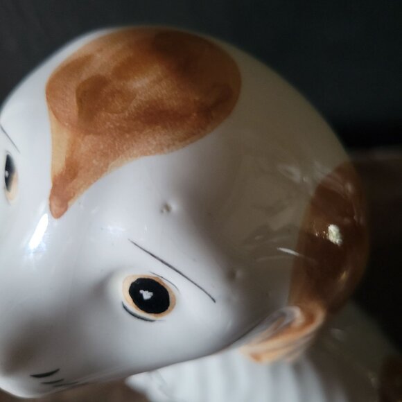 Vintage Staffordshire Style Dog Figurine, Mantle Dog, Made in Portugal - Picture 9 of 9